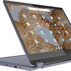 Lenovo IdeaPad Flex 3 Chromebook | 15 inch Full HD Laptop | Intel Celeron N4500 | 4GB RAM | 128GB eMMC | Chrome OS | Abyss Blue