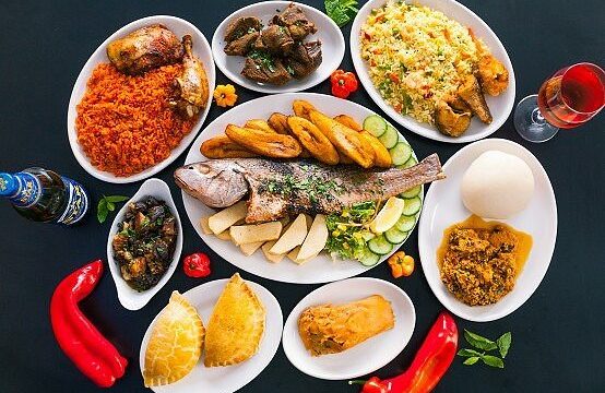 fried-plantain-fish-jollof