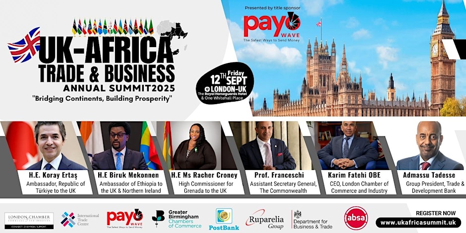 15th UK–Africa Business Summit 2025 By The Promota Africa