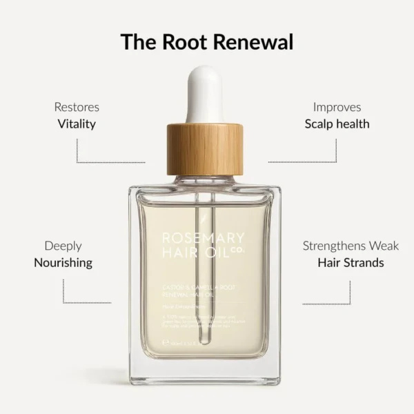 Castor & Camellia Root Renewal Hair Oil 100ml